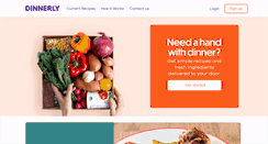 Desktop Screenshot of dinnerly.com